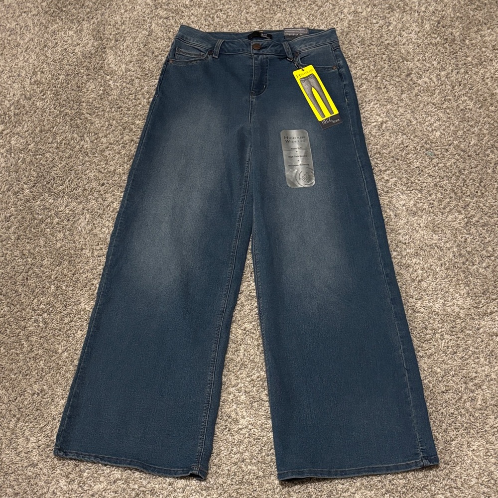 NWT 1822 Denim High Rise Wide Leg Jeans 10